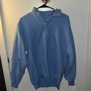 Men’s Blue Aritzia pull over brand new